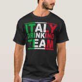 Italië Drink team Italiaanse blogger Whiskey Lov T-shirt (Voorkant)