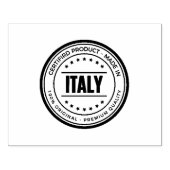 ITALIË Duidelijke Krachtige Lettertype Indruk Prof Rubberstempel (Afrduk)
