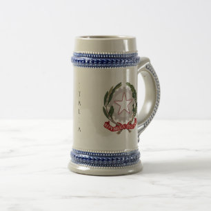 italië embleem bier stein bierpul