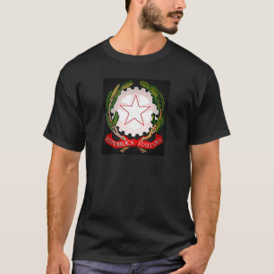 Italië Emblem Dark Edge T-shirt