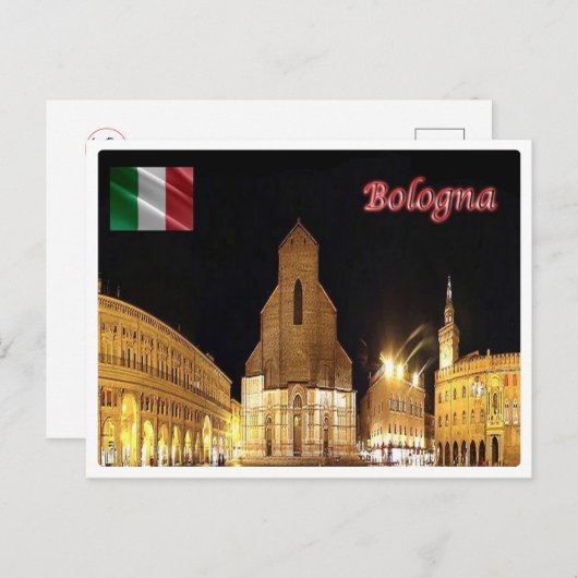 Italië - Emilia Romagna - Bologna - Briefkaart (Voorkant / Achterkant)