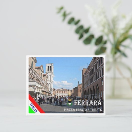 Italië - Emilia Romagna - Ferrara - Briefkaart (Staand voorkant)