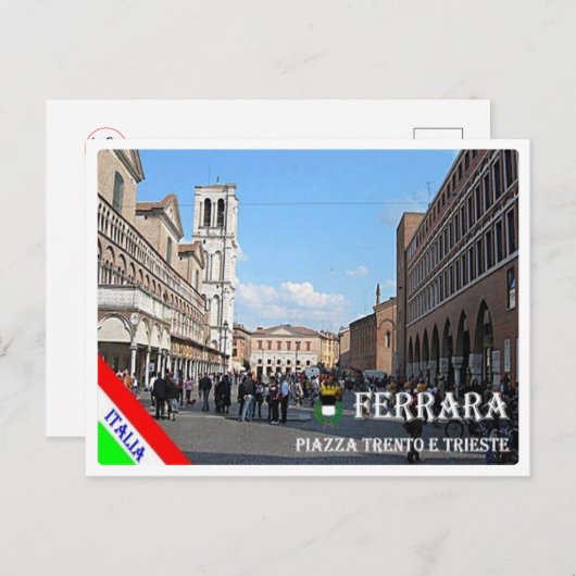 Italië - Emilia Romagna - Ferrara - Briefkaart (Voorkant / Achterkant)