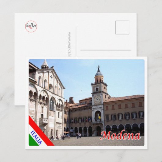 Italië - Emilia Romagna - Modena - Briefkaart (Voorkant / Achterkant)