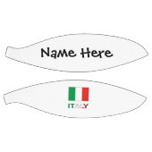 Italië en de Italiaanse vlag met Jouw naam Basketbal (Panelen)