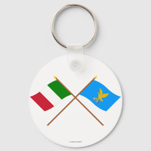 Italië en Friuli-Venezia Giulia varen onder de vl Sleutelhanger