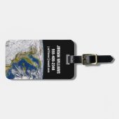 Italië en het Adriatische Zee. Bagagelabel (Voorkant horizontaal)