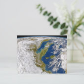 Italië en het Adriatische Zee. Briefkaart (Staand voorkant)