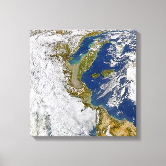 Italië en het Adriatische Zee. Canvas Afdruk (Voorkant)