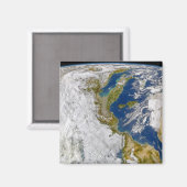 Italië en het Adriatische Zee. Magneet (Voorkant / Achterkant)