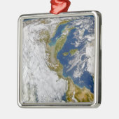 Italië en het Adriatische Zee. Metalen Ornament (Links)