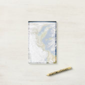 Italië en het Adriatische Zee. Post-it® Notes (Op bureau)