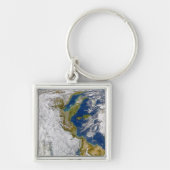Italië en het Adriatische Zee. Sleutelhanger (Voorkant)