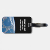 Italië en het eiland Sicilië. Bagagelabel (Achterkant horizontaal)