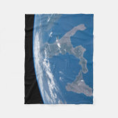 Italië en het eiland Sicilië. Fleece Deken (Voorkant)