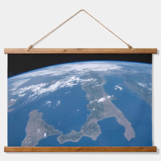 Italië en het eiland Sicilië. Hangend Wandkleed (Voorkant)