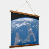 Italië en het eiland Sicilië. Hangend Wandkleed (Gebogen)