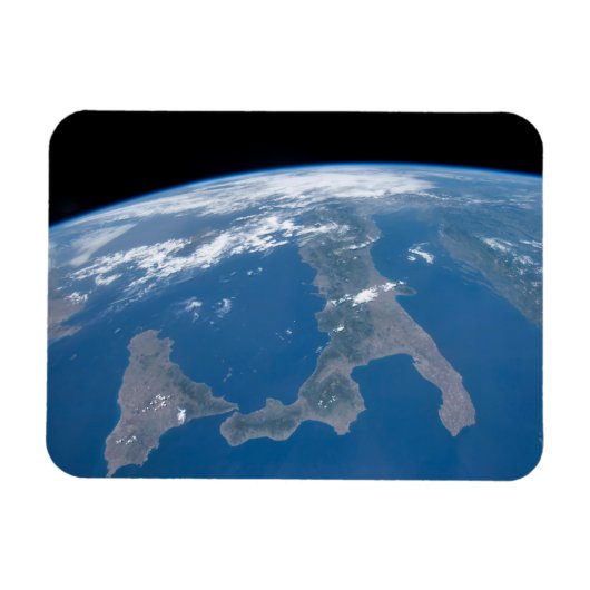 Italië en het eiland Sicilië. Magneet (Horizontaal)