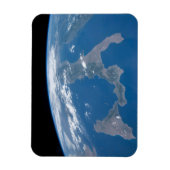 Italië en het eiland Sicilië. Magneet (Verticaal)