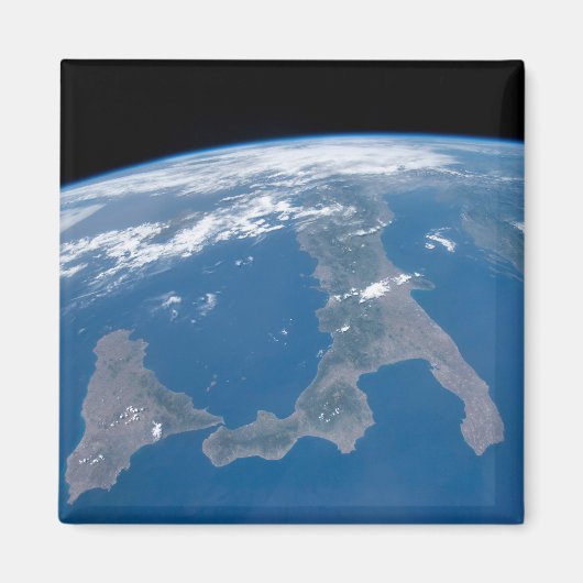 Italië en het eiland Sicilië. Magneet (Voorkant)