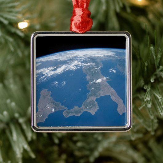 Italië en het eiland Sicilië. Metalen Ornament (Boom)