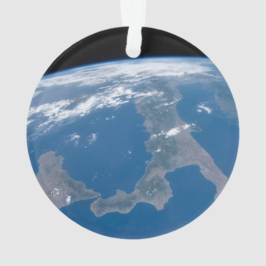 Italië en het eiland Sicilië. Ornament (achterkant)