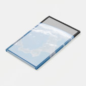 Italië en het eiland Sicilië. Post-it® Notes (Schuin)