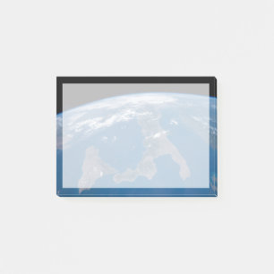 Italië en het eiland Sicilië. Post-it® Notes