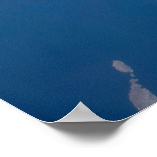 Italië en het eiland Sicilië. Poster (Hoek)