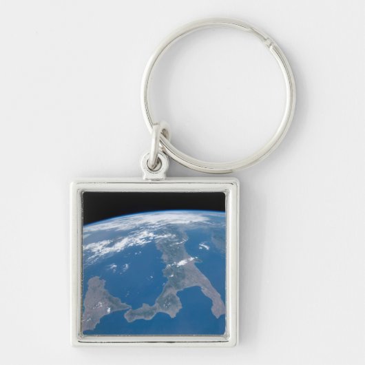 Italië en het eiland Sicilië. Sleutelhanger (Voorkant)