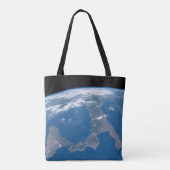 Italië en het eiland Sicilië. Tote Bag (Achterkant)