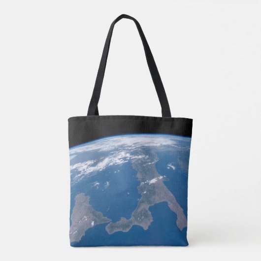 Italië en het eiland Sicilië. Tote Bag (Achterkant)