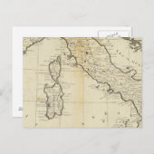 Italië en Sardinië Briefkaart (Voorkant / Achterkant)