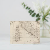 Italië en Sardinië Briefkaart (Staand voorkant)