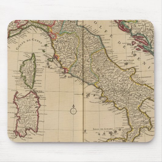 Italië en Slovenië Muismat (Voorkant)