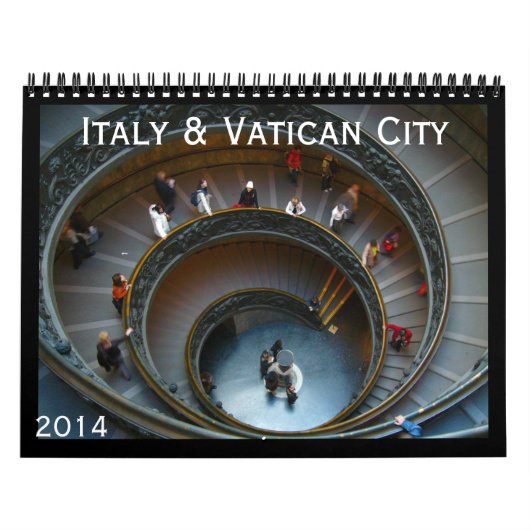 italië en vaticaan 2014 kalender (Hoes)