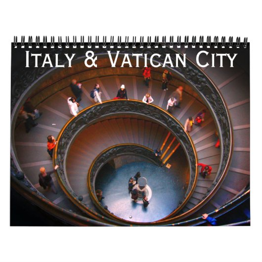 Italië en Vaticaan 2025 Kalender (Hoes)