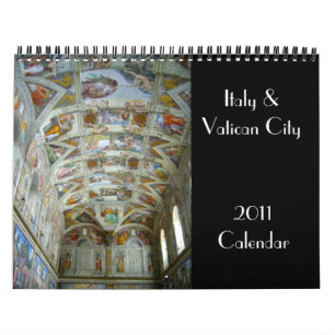 italië en vaticaan kalender 2011