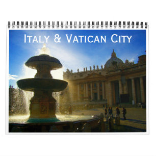 Italië en Vaticaanstad 2025 Kalender