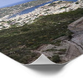 Italië - Eolische eilanden - Lipari - Poster (Hoek)
