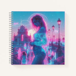 Italië | Ethische Droomstedelijke Vaporwave Retrow Notitieboek