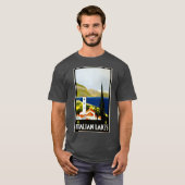 Italië familie vakantie t-shirt (Voorkant volledig)
