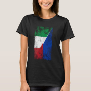 Italië Filippijnen Vlaggen - Italiaans Filippijns, T-shirt