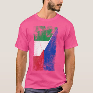 Italië Filippijnen Vlaggen - Italiaans Filippijns, T-shirt