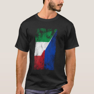 Italië Filippijnen Vlaggen - Italiaans Filippijns, T-shirt