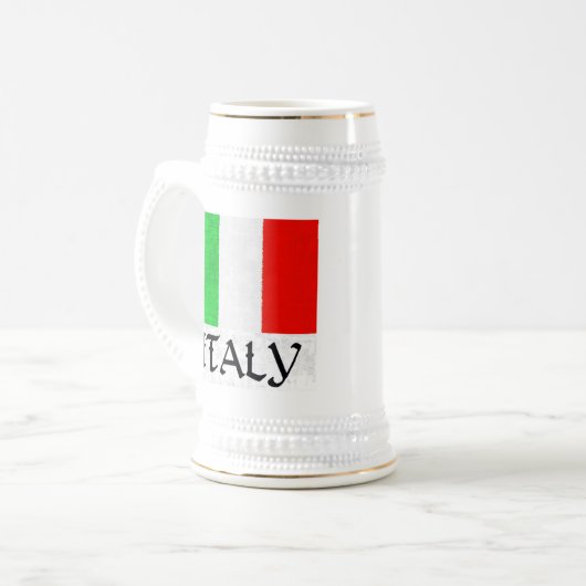 ITALIË FLAG BIERPUL (Voorkant links)