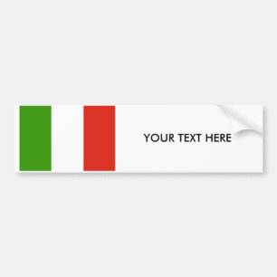 ITALIË FLAG Bumpersticker