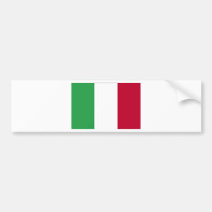 ITALIË FLAG BUMPERSTICKER