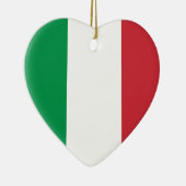 Italië Flag Heart Ornament (Rechts)