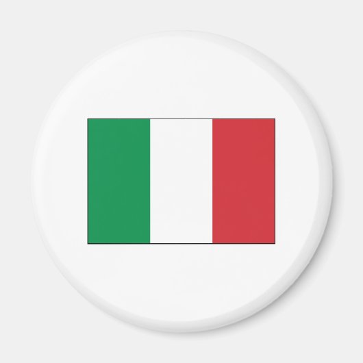 Italië FLAG International Magneet (Voorkant)